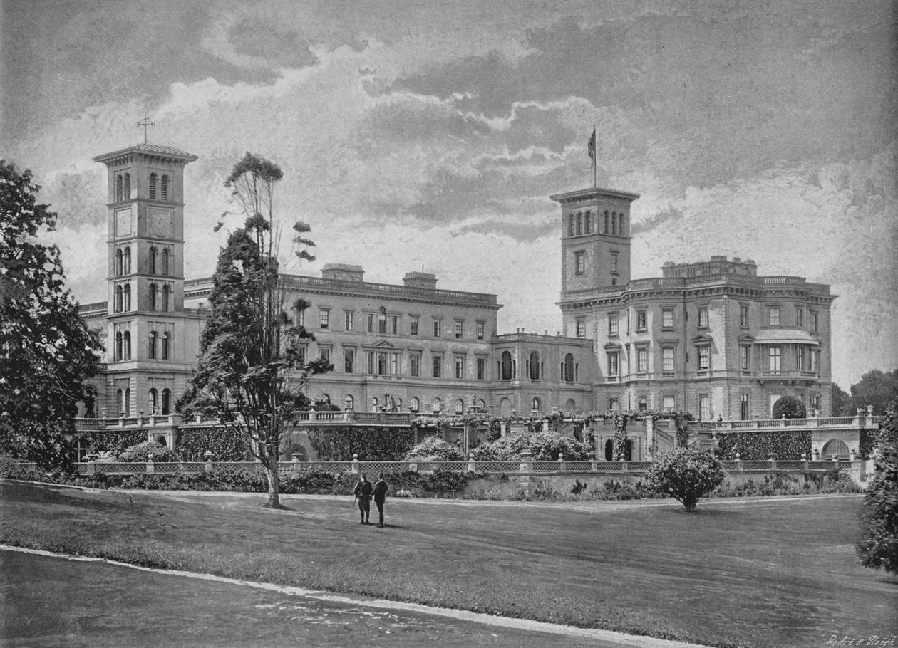 Osborne House, c1896 od Arthur Debenham