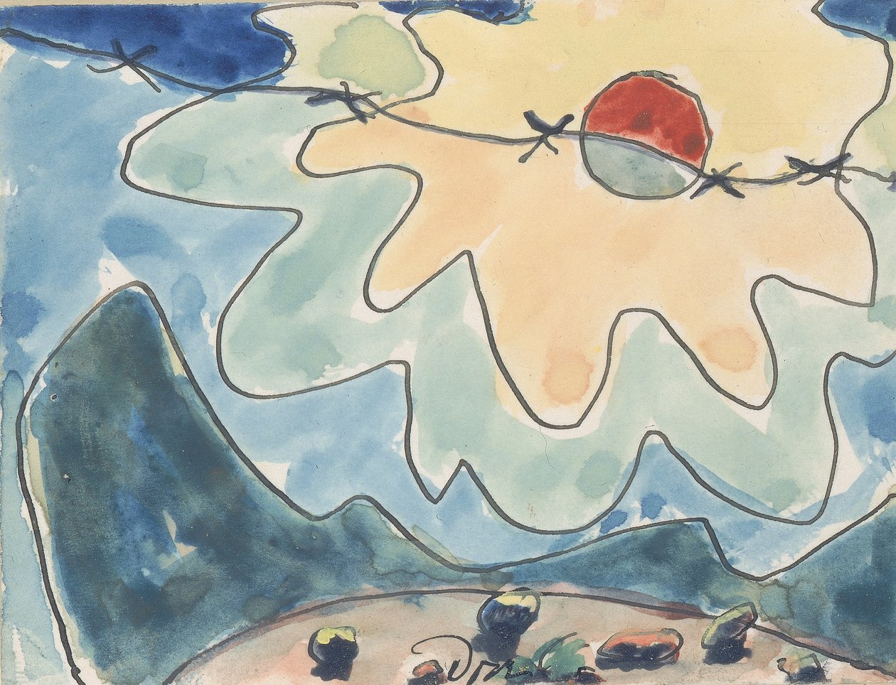 Sun od Arthur Dove