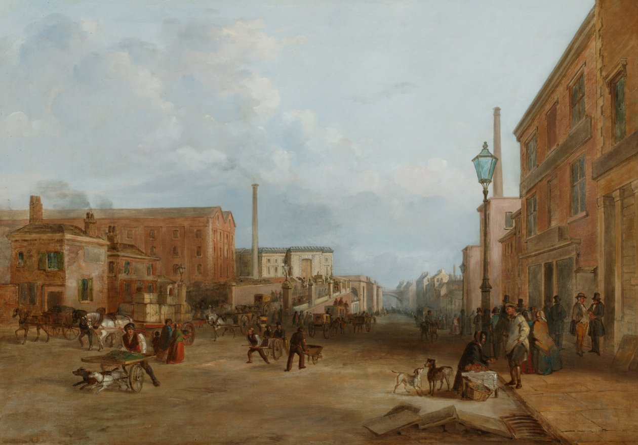 London Road, Manchester od Arthur Fitzwilliam Tait
