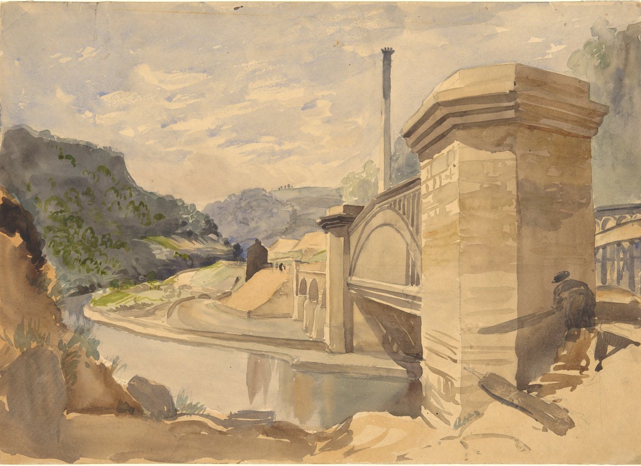 Todmorden, Yorkshire, Anglie od Arthur Fitzwilliam Tait