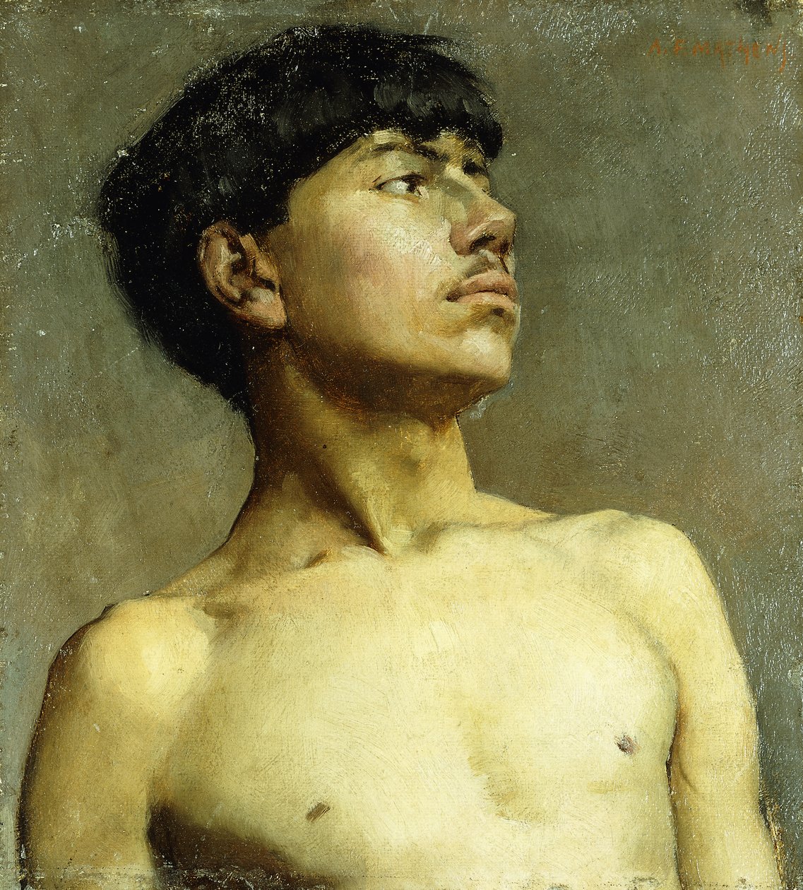 Portrét Xaviera Martineze od Arthur Frank Mathews