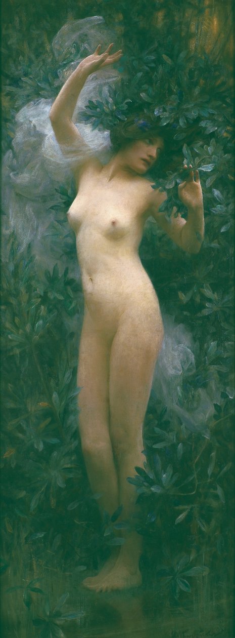 Dafné, asi 1890 (olej na plátně) od Arthur Hacker