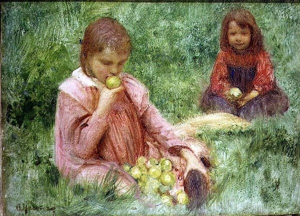 V sadu od Arthur Hacker