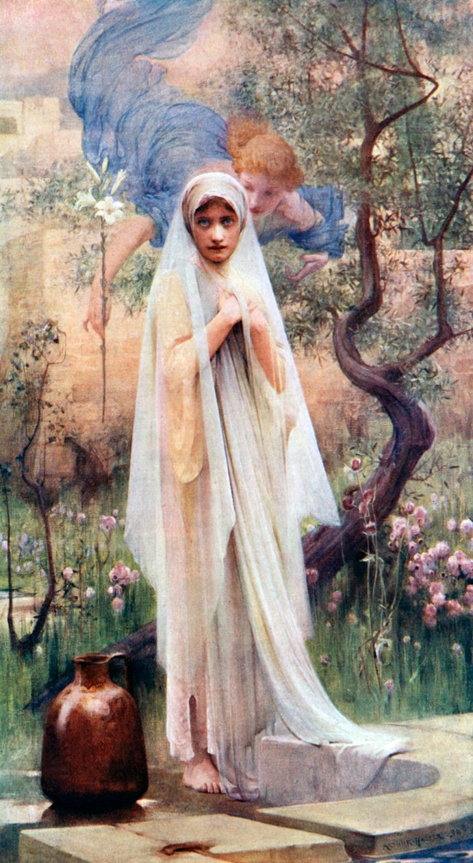 Zvěstování, 1926. od Arthur Hacker