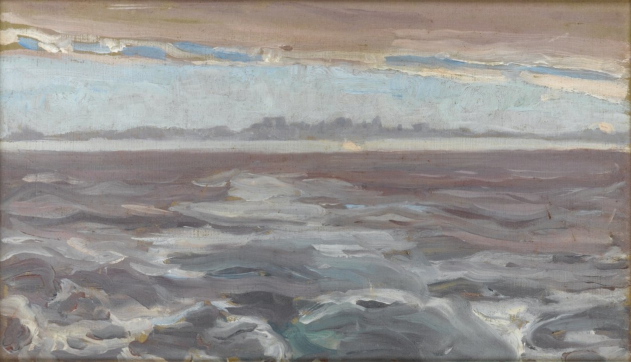 Pohled do dálky na Benátky, kolem roku 1900 od Arthur Haythorne Studd