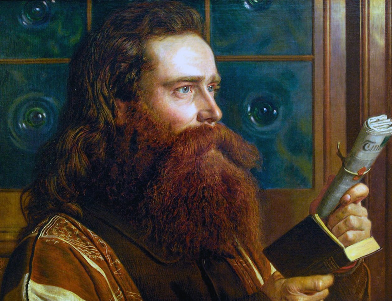 Henry Wentworth Monk, 1858 od Arthur Hughes
