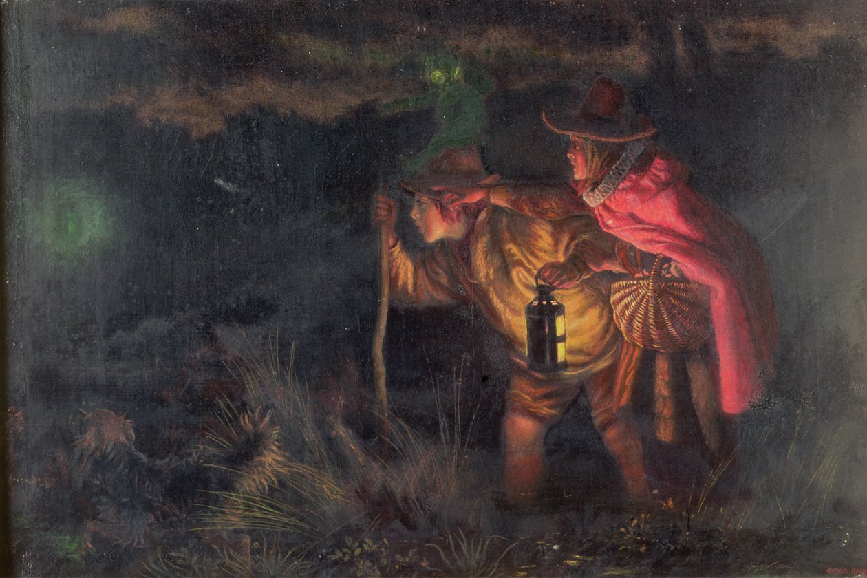 Gusk O "Landern, 1872 od Arthur Hughes