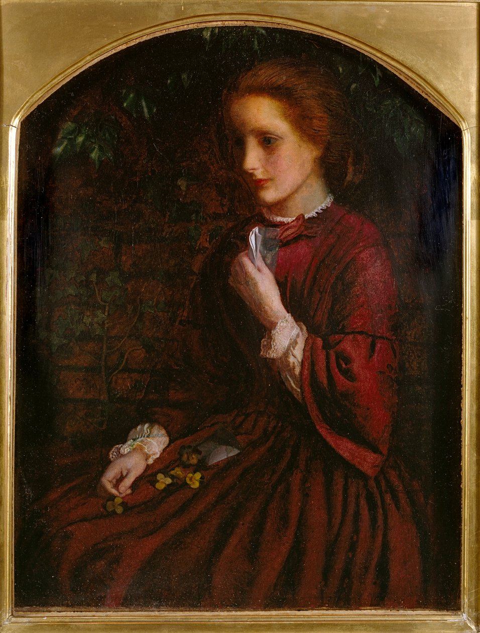 Macešky, c1860 od Arthur Hughes
