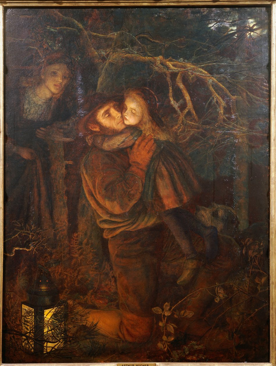 Ztracené dítě od Arthur Hughes