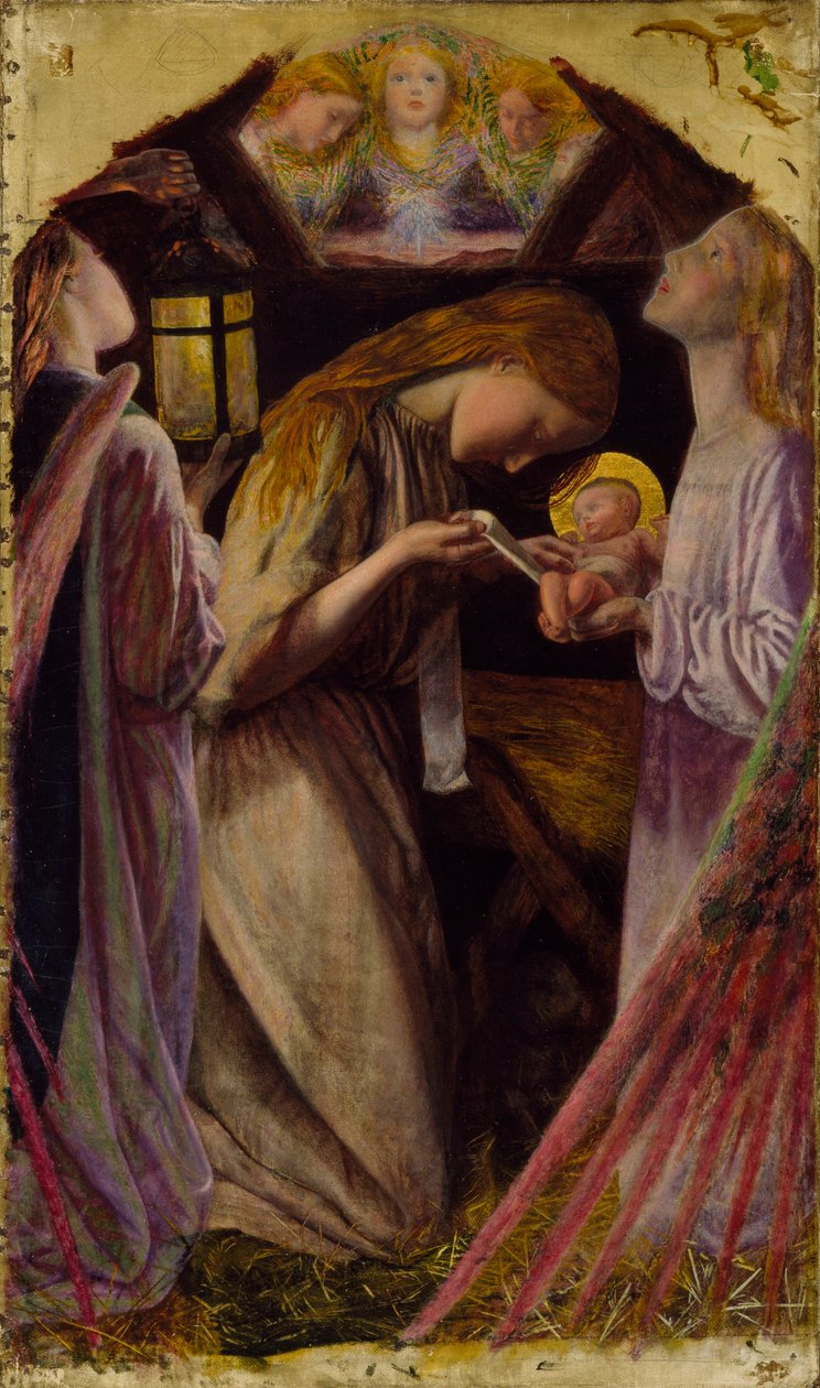 Narození Páně, 1858 od Arthur Hughes