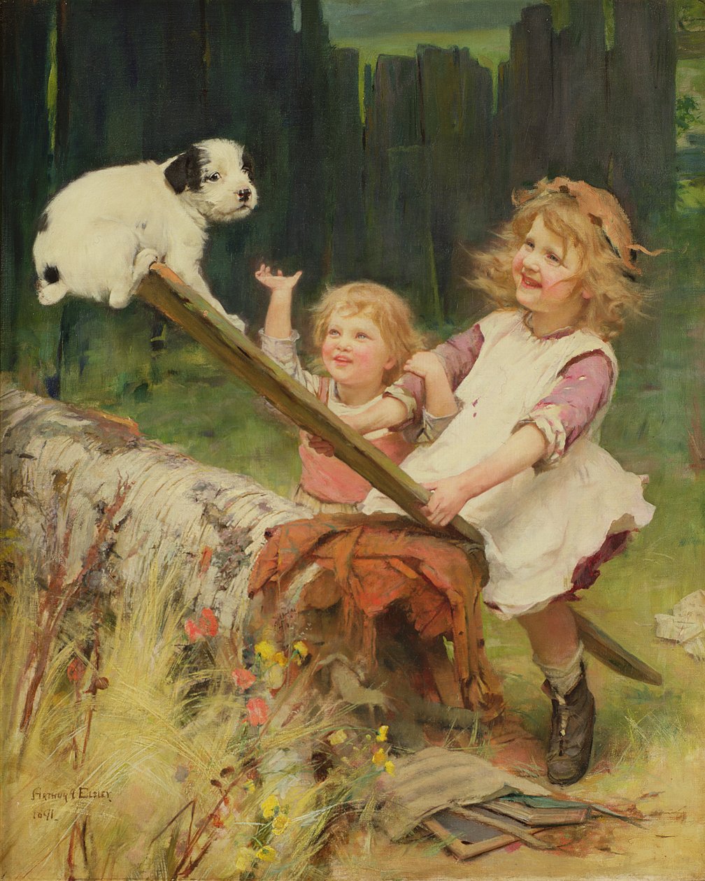 Houpačka od Arthur John Elsley