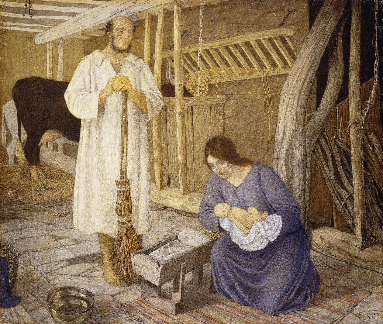 Narození Páně, 1925 od Arthur Joseph Gaskin