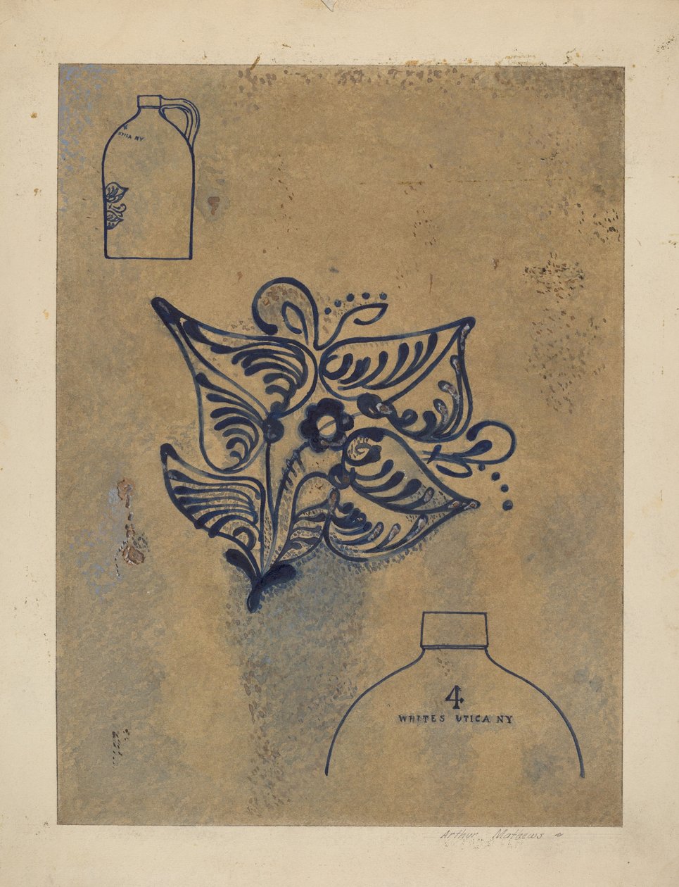 Džbán, c. 1937. od Arthur Matthews