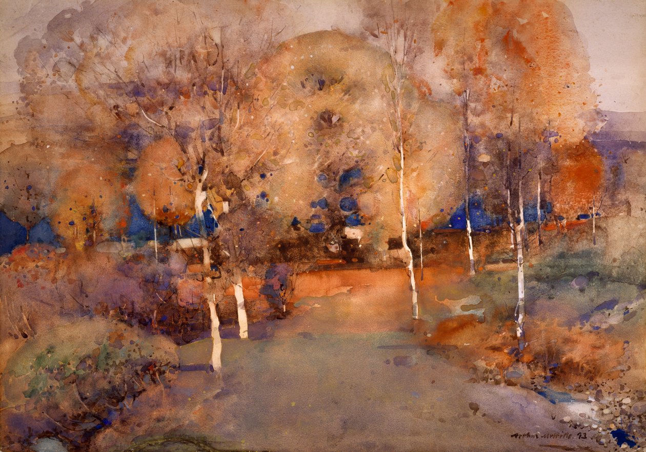 Podzim - Loch Lomond od Arthur Melville
