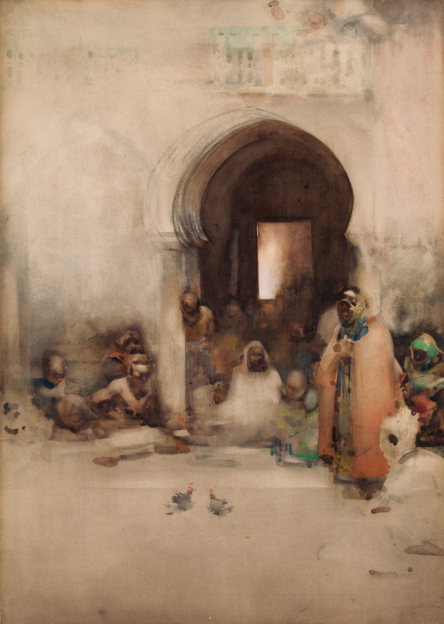 Kohoutí souboj, 1900. od Arthur Melville