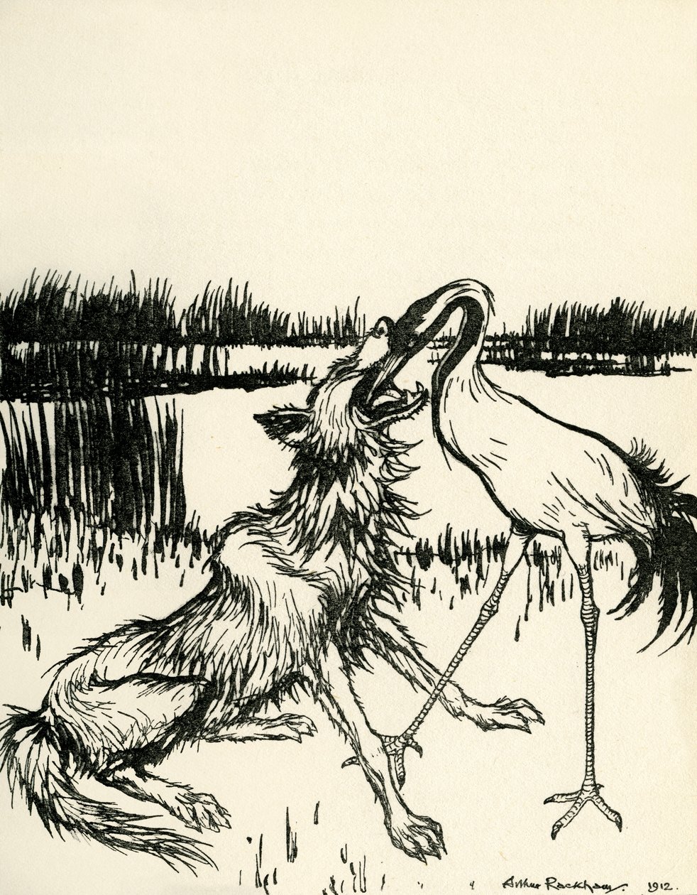 Ezopovy bajky od Arthur Rackham