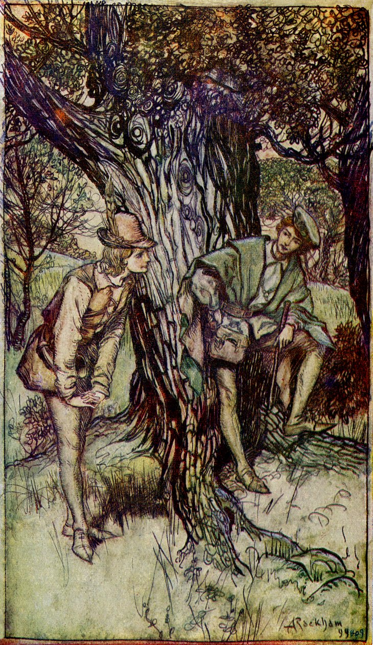 Jak se vám líbí od Williama Shakespeara od Arthur Rackham