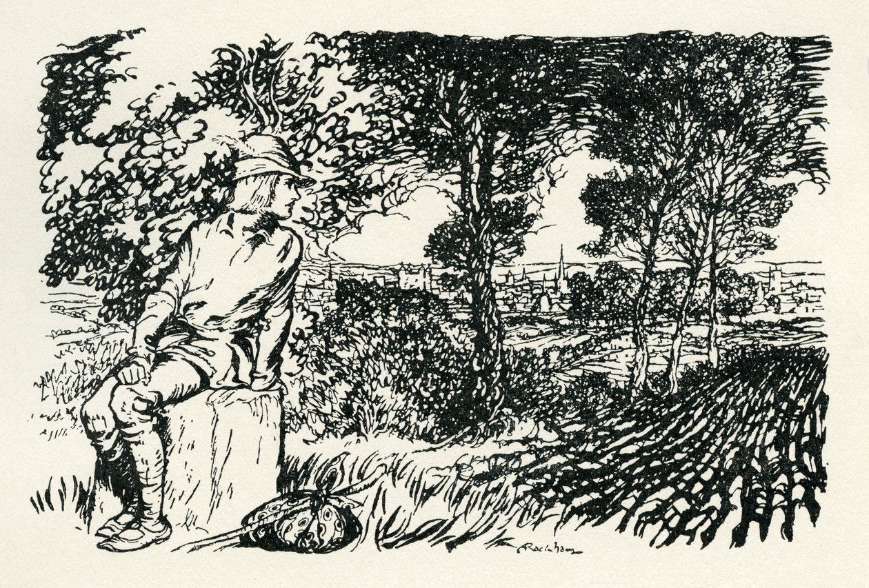 Dick Whittington od Arthur Rackham