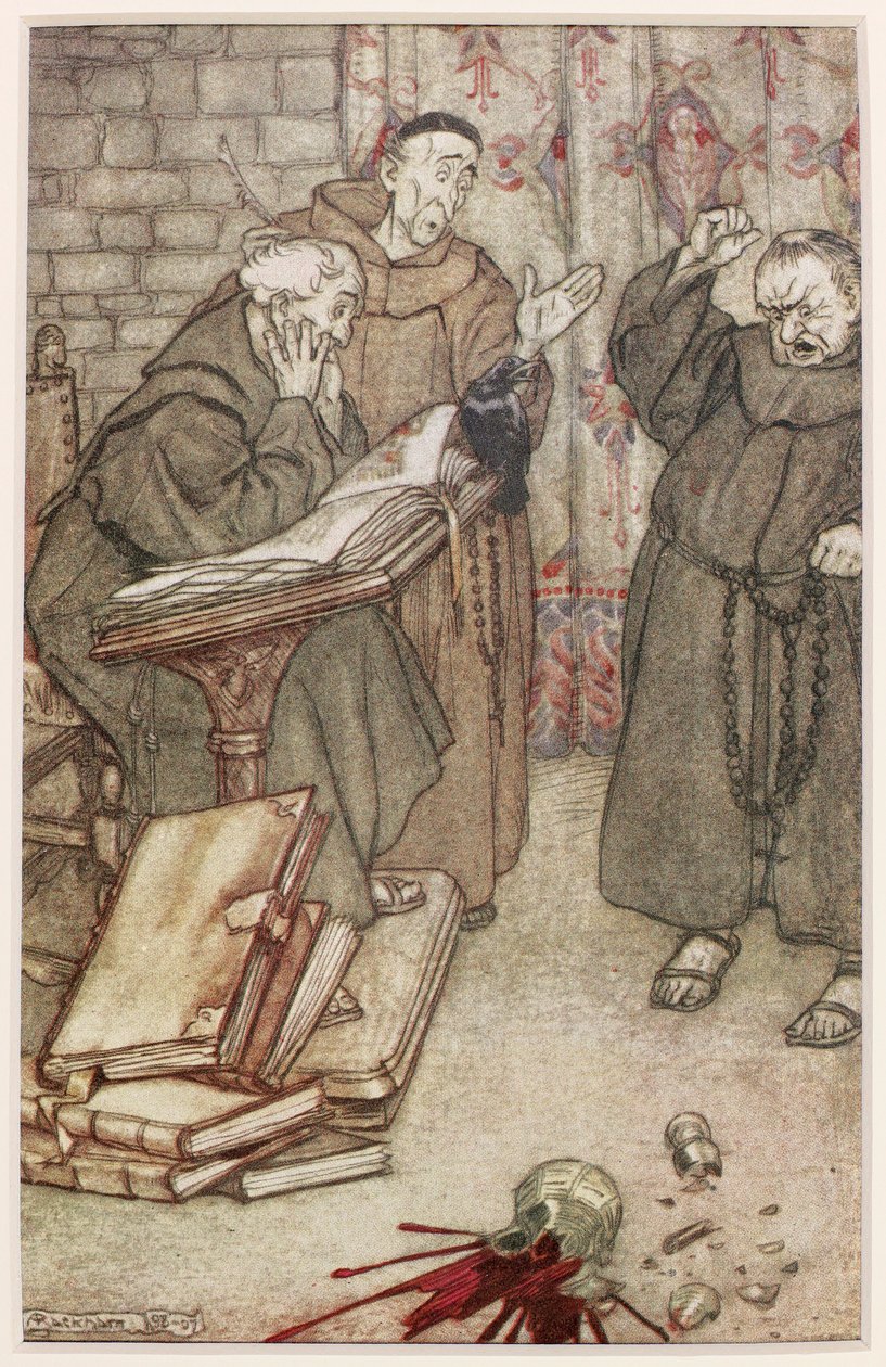 Ilustrace Kavka z Remeše, 1907 od Arthur Rackham
