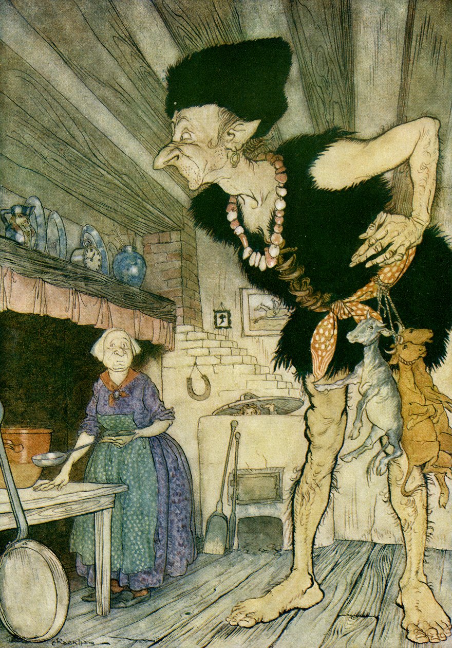 O kouzelné fazoli od Arthur Rackham