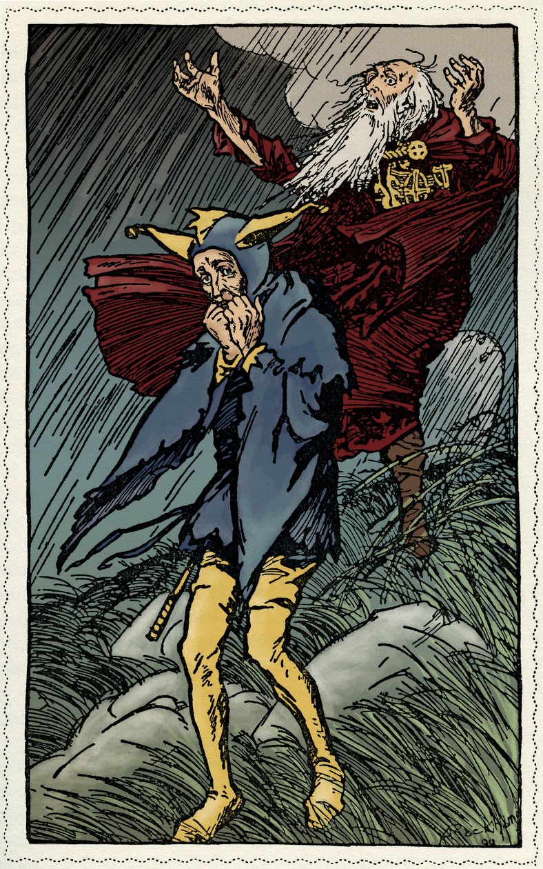 Král Lear od Williama Shakespeara od Arthur Rackham