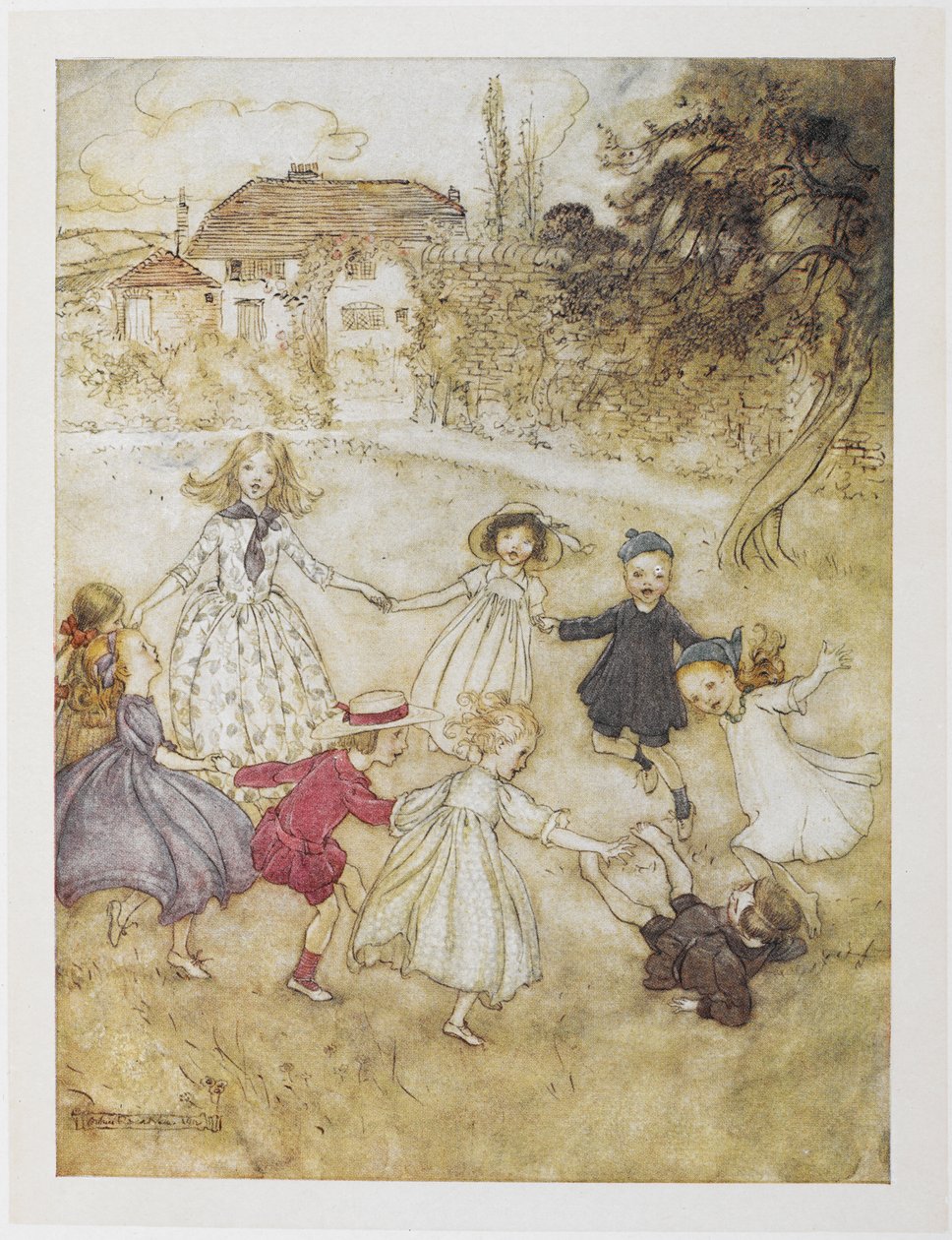 Prsten-prsten-a-růže od Arthur Rackham