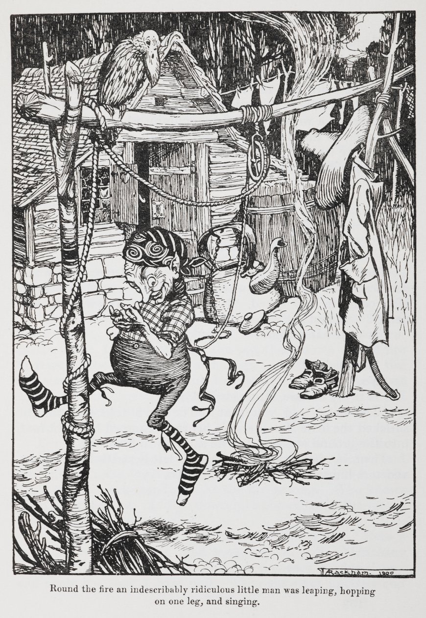 Rumpelstiltskin od Arthur Rackham