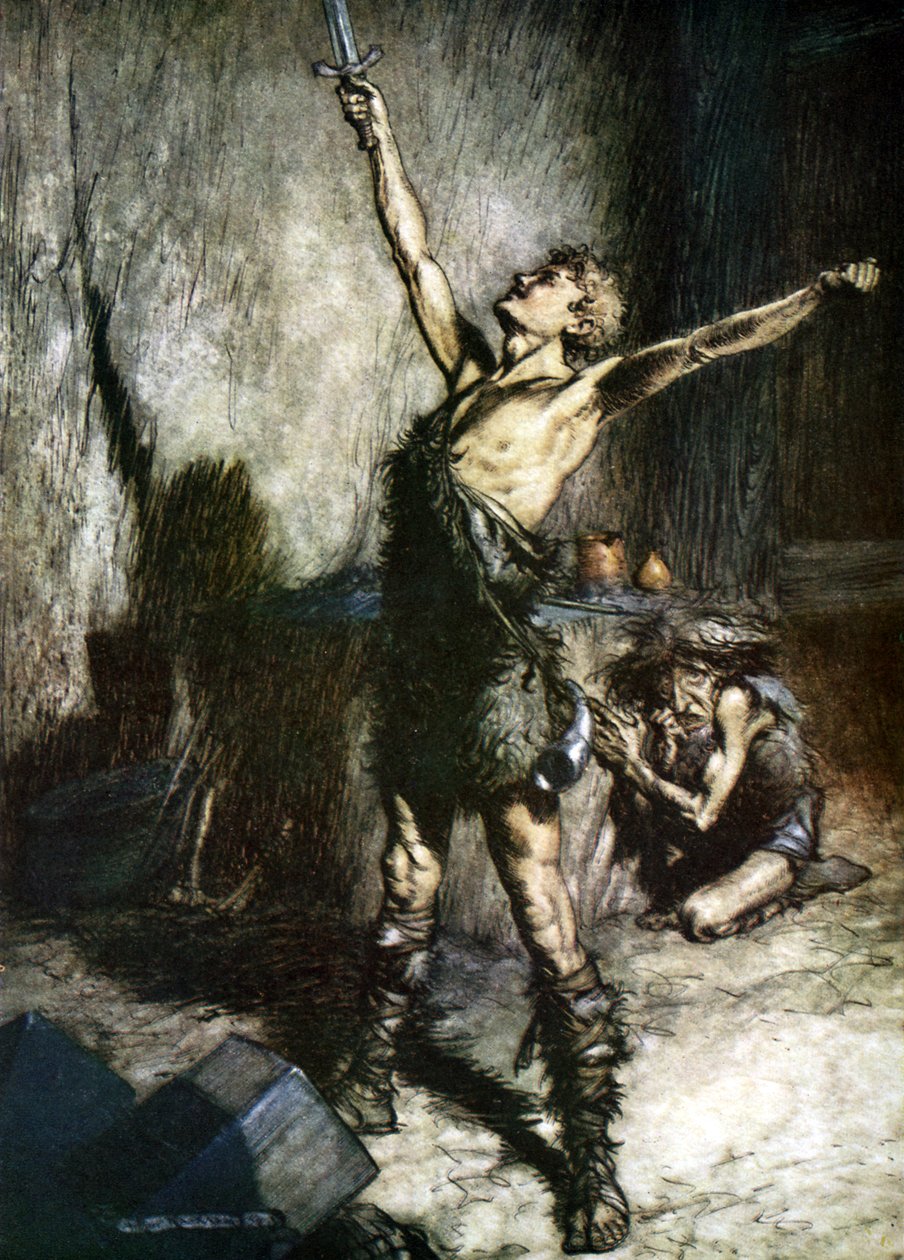 Siegfried od Arthur Rackham