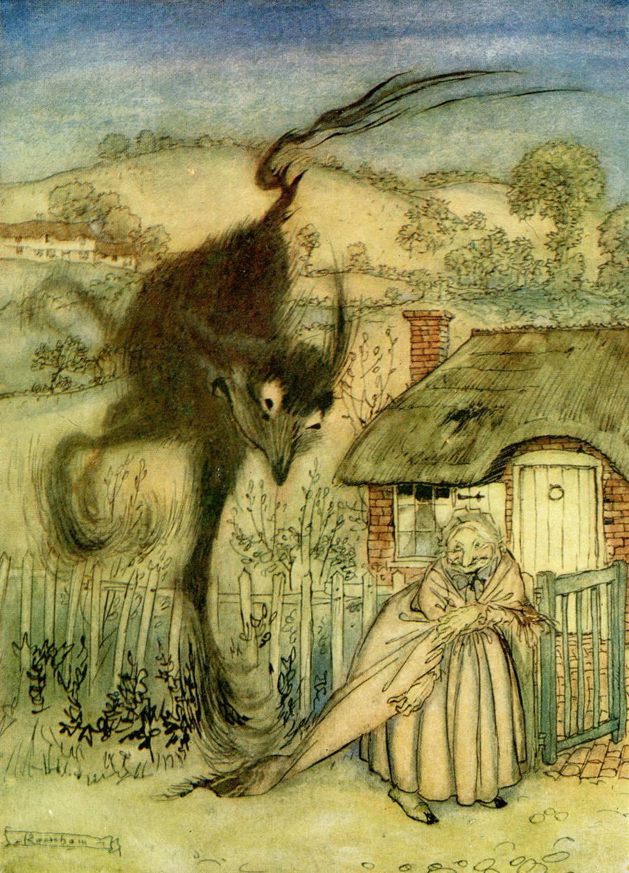 Bogey Beast od Arthur Rackham