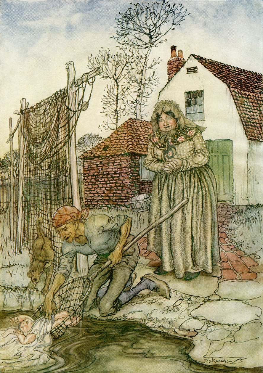 Ryba a prsten od Arthur Rackham
