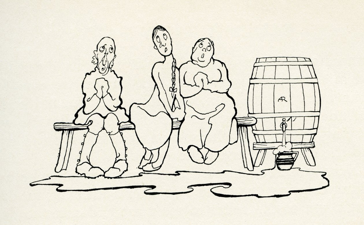 Tři hloupí od Arthur Rackham
