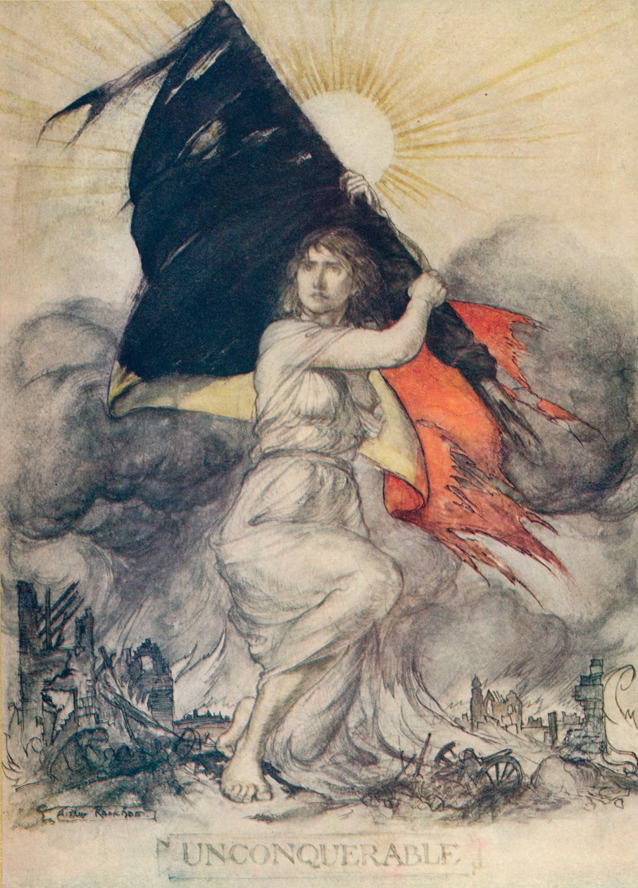 Nedobytný, c1914, 1914 od Arthur Rackham