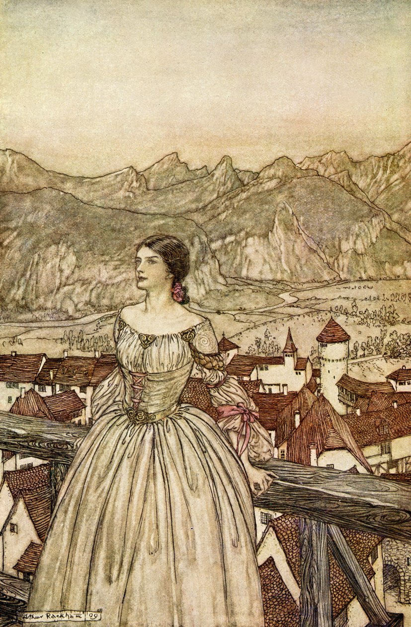 Undine od Friedricha de la Motte Fouqué od Arthur Rackham