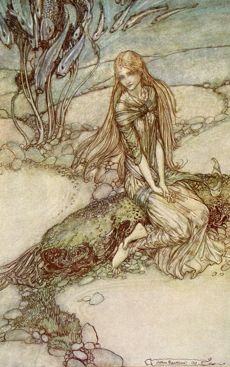 Undine od Friedricha de la Motte Fouqué od Arthur Rackham