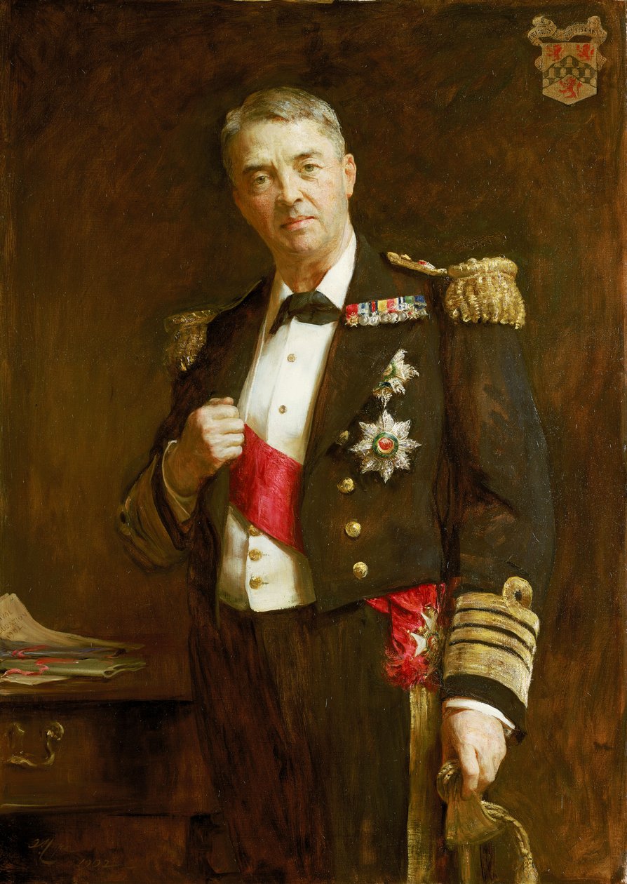 Admirál sir John Fisher (1841-1920) od Arthur Stockdale Cope