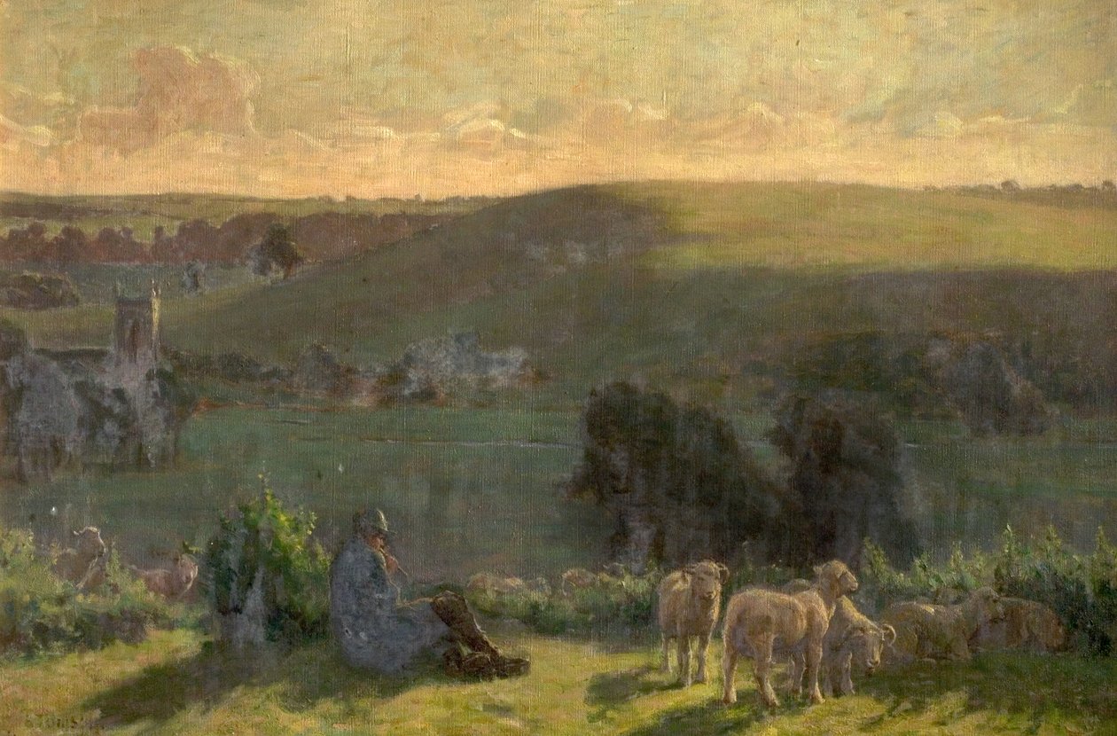 V Down Country, 1900 od Arthur Tomson
