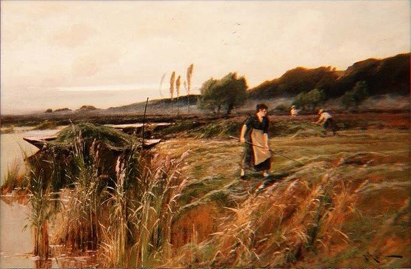 Letní sklizeň od Arthur Walker Redgate