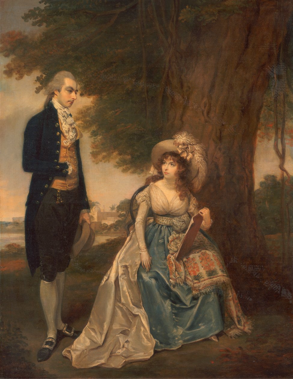 Pan a paní Fraserovi od Arthur William Devis