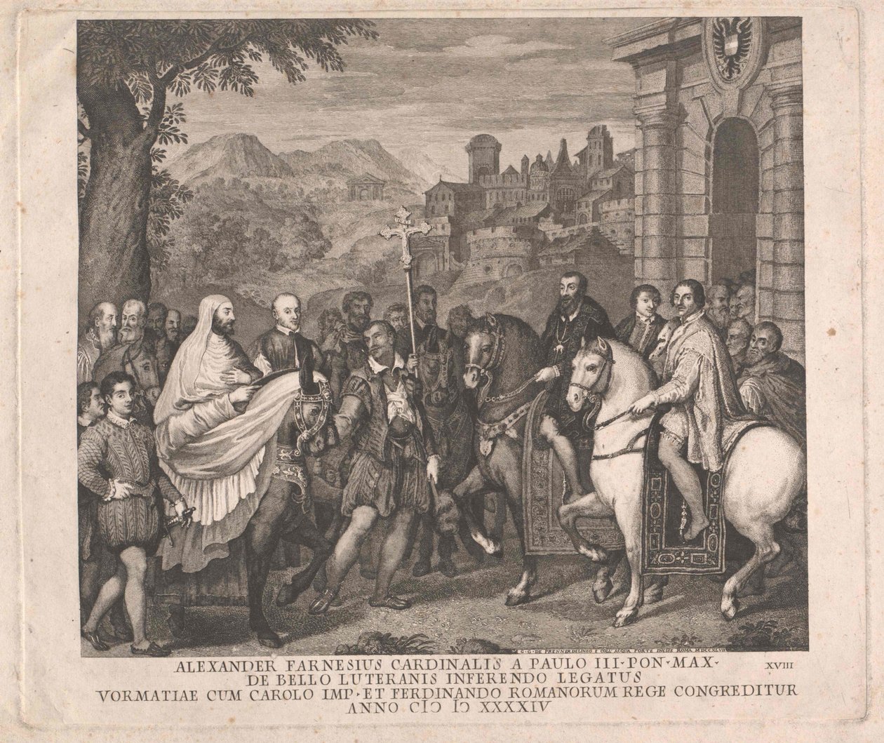 Alexander Farnese od Artist Unknown