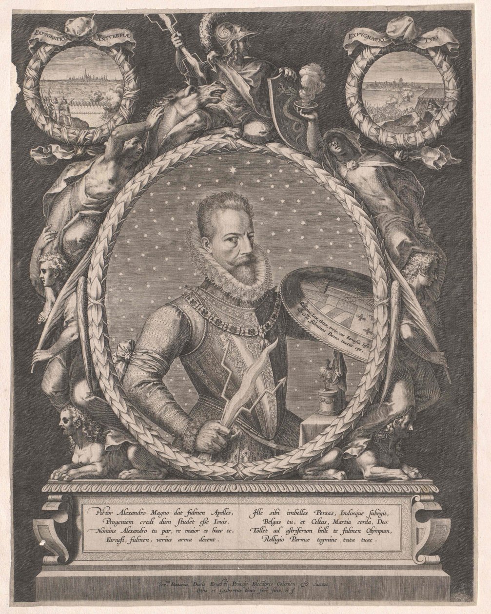 Alexander Farnese od Artist Unknown
