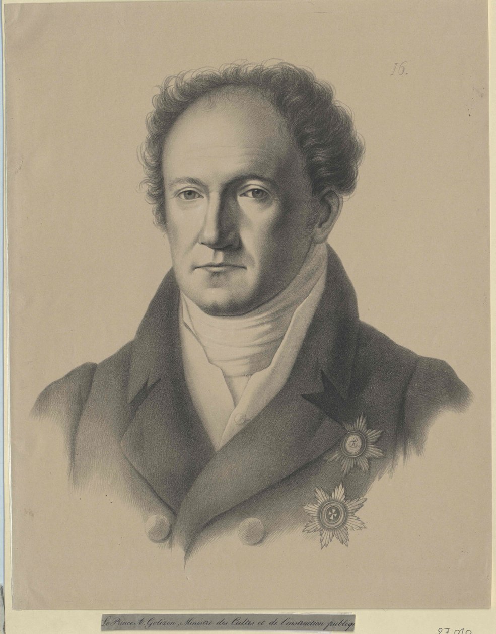 Alexander Nikolajevič Galicyn od Artist Unknown