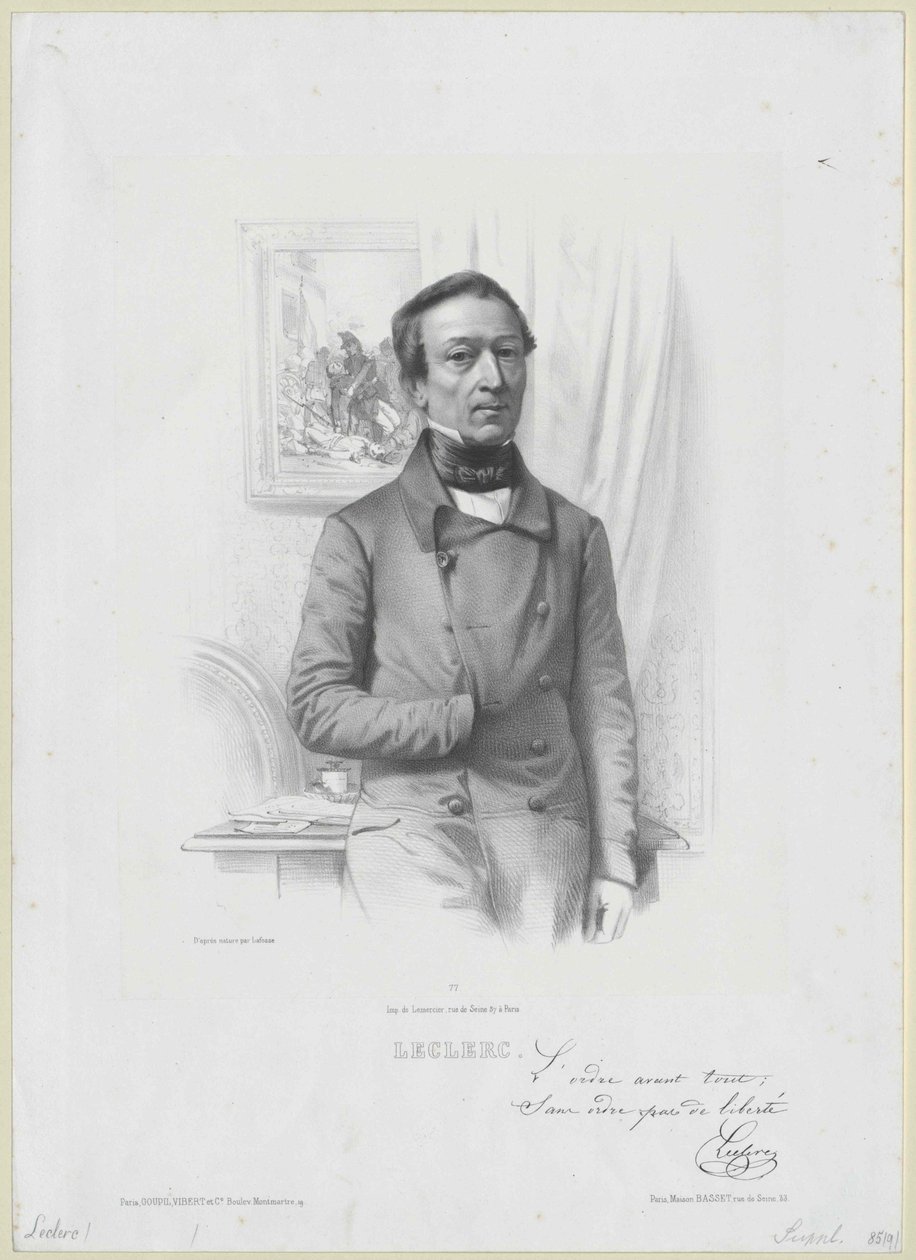 Alexandre Maximin Leclerc od Artist Unknown