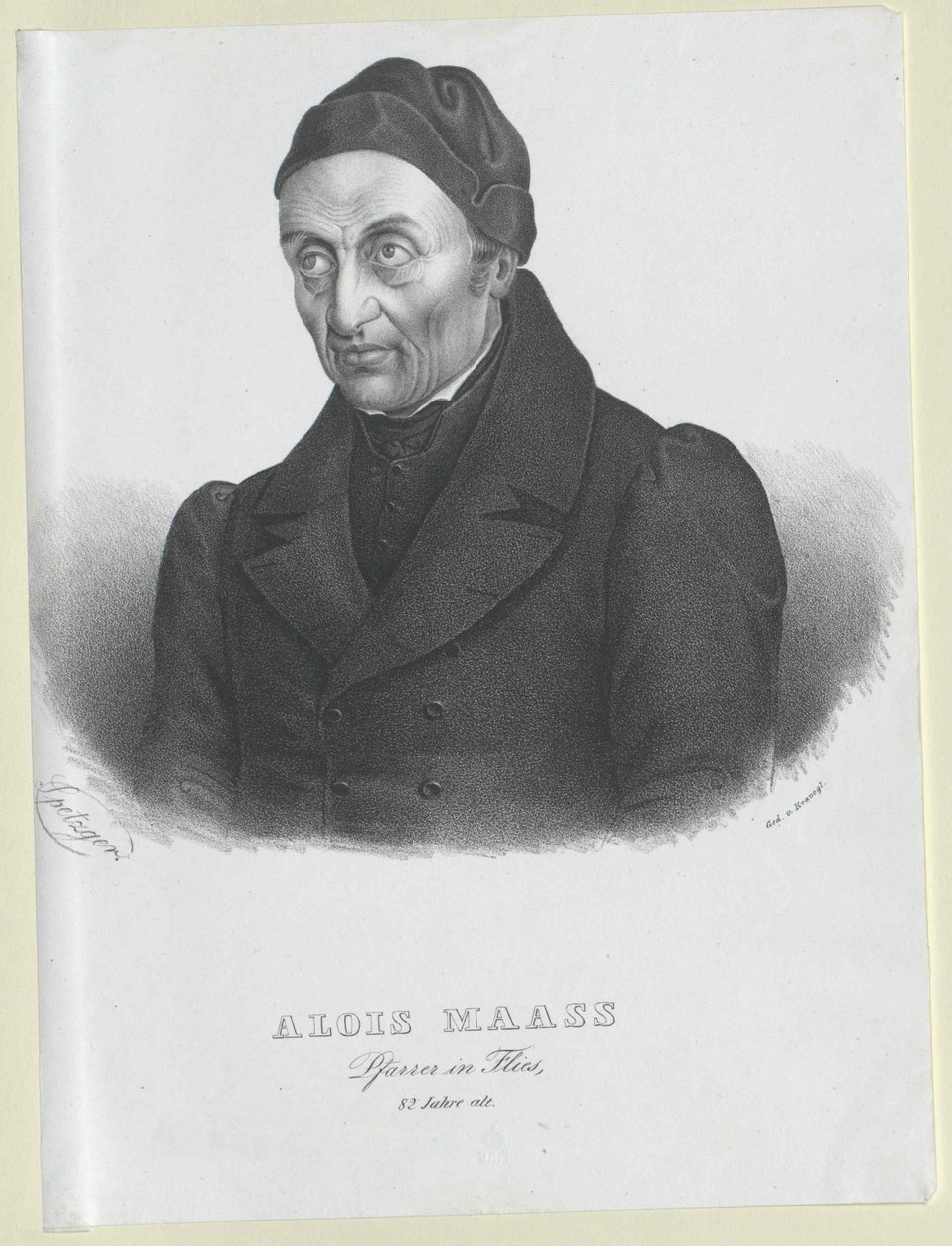 Alois Maas (tisk) od Artist Unknown
