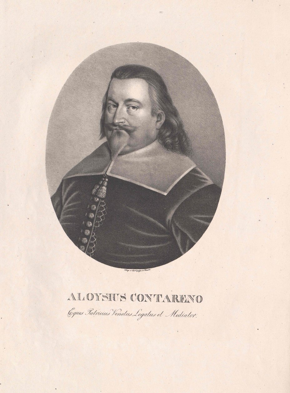 Alvise Contarini (tisk) od Artist Unknown