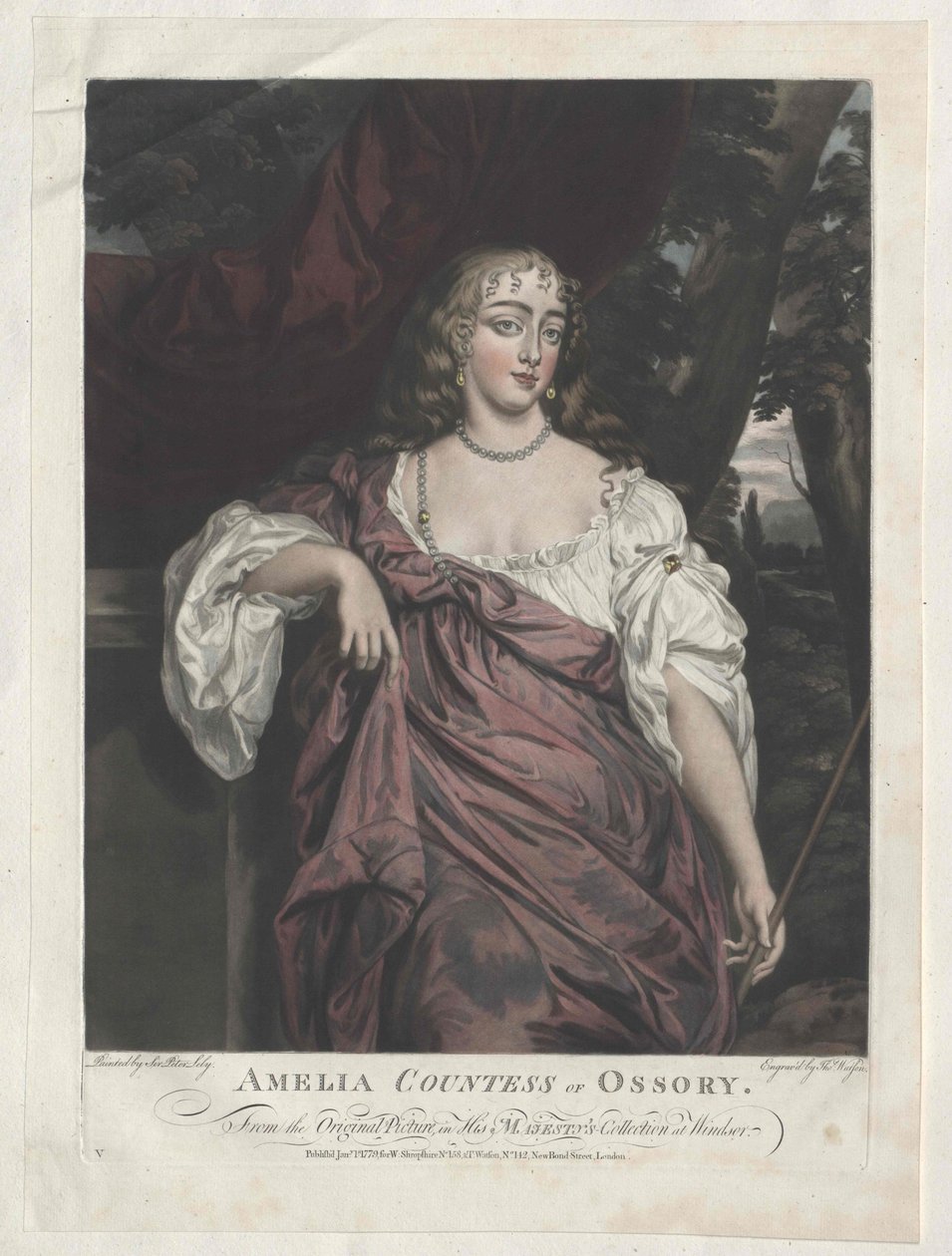 Amalia (Amelia Nassau od Artist Unknown