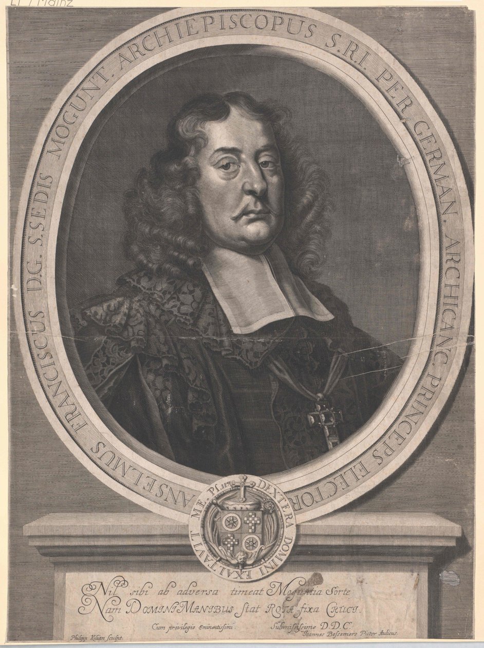 Anselm Franz von Ingelheim (tisk) od Artist Unknown