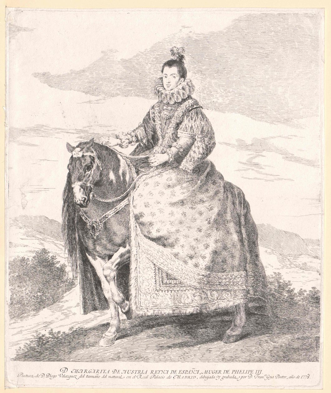 Arcivévodkyně rakouská (1584-1611) Markéta od Artist Unknown