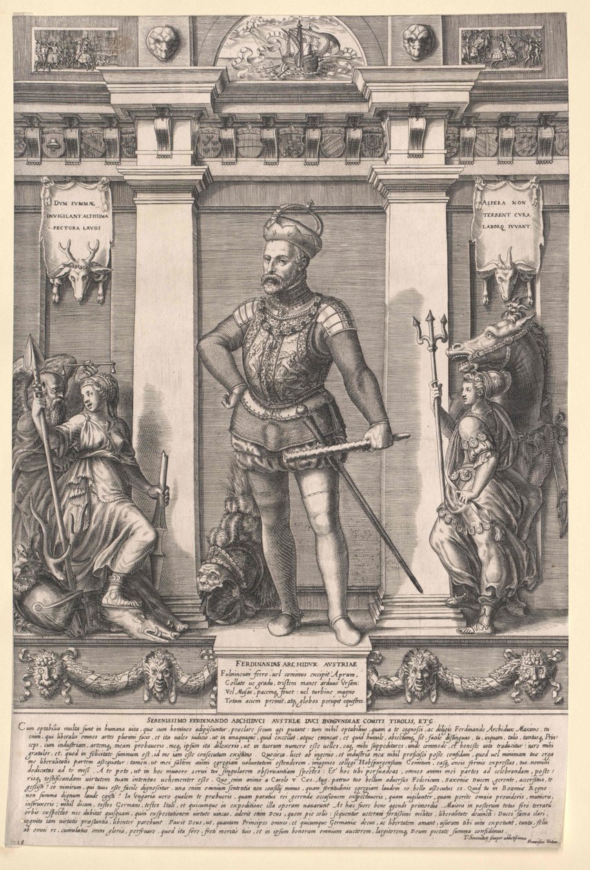Arcivévoda rakouský Ferdinand od Artist Unknown