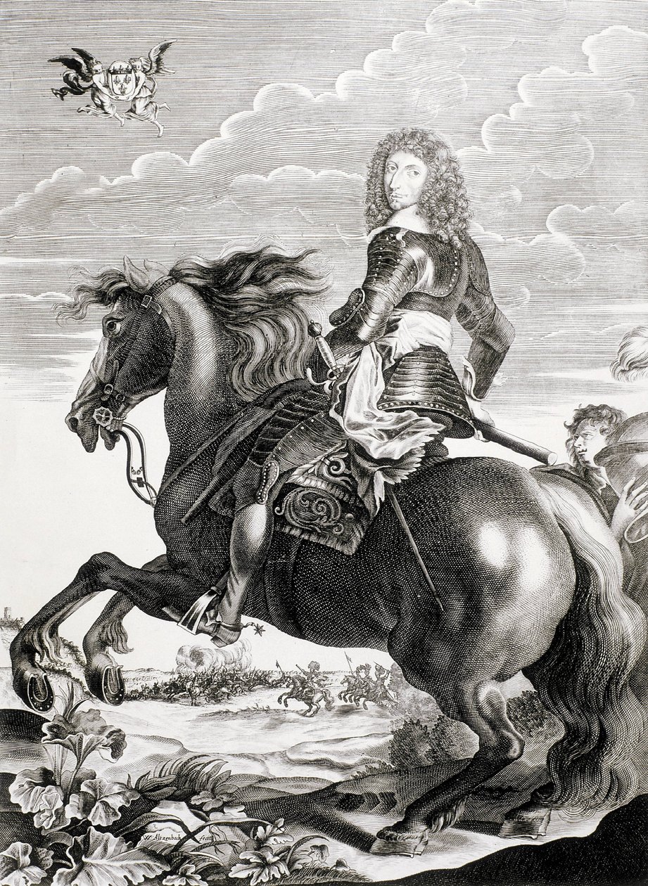 Conde, Ludvík II., 4. kníže (1621-1686). od Artist Unknown
