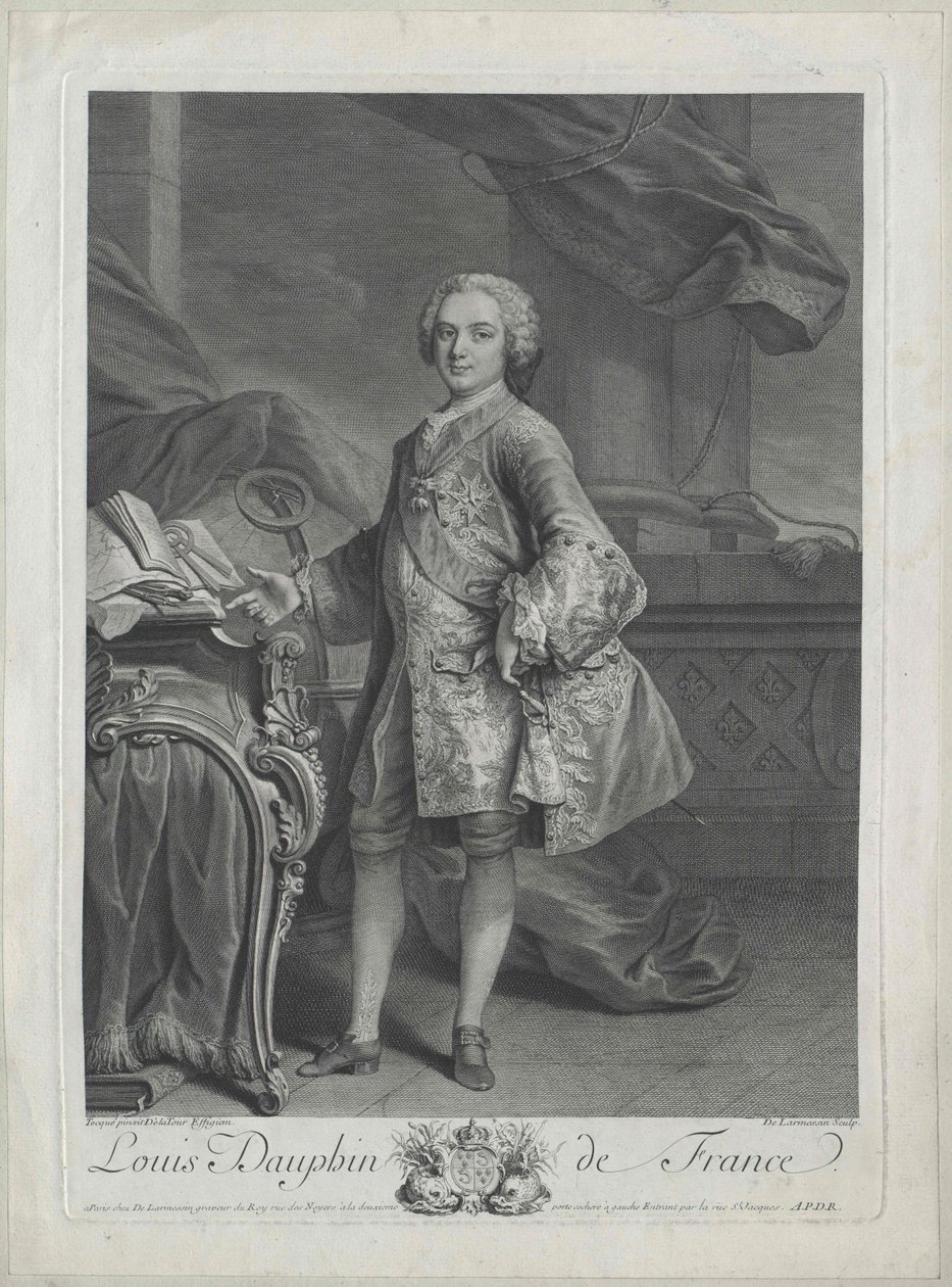 Francouzský dauphin Ludwig od Artist Unknown